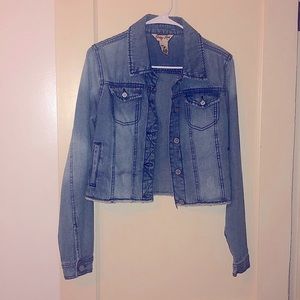 Denim Cropped Jacket